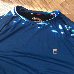 FILA WORKOUT SHIRT WITH VENTS - BARELY WORN